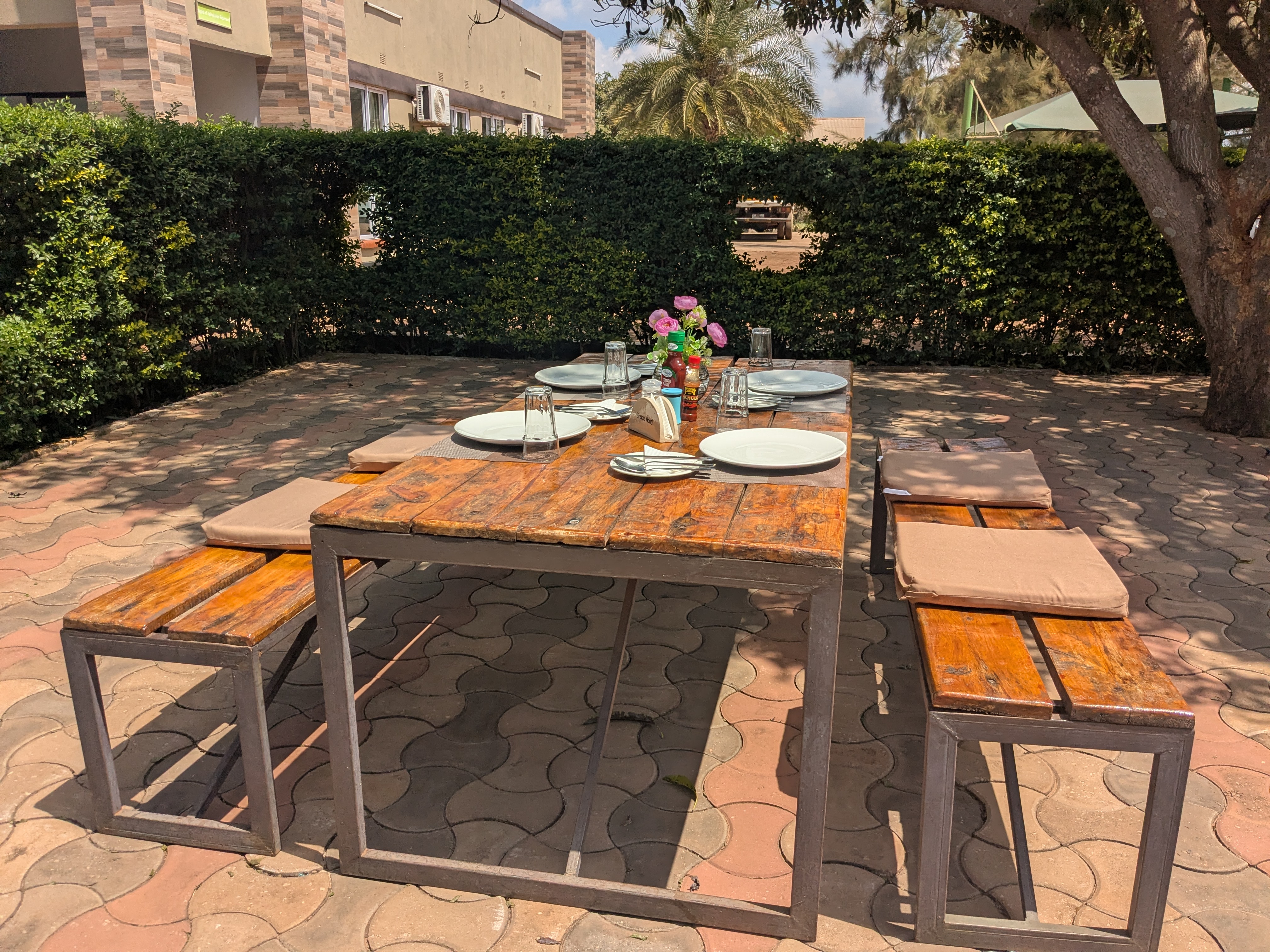 Your Oasis of Relaxation: A peaceful poolside setting designed for rest, comfort, and enjoyment.